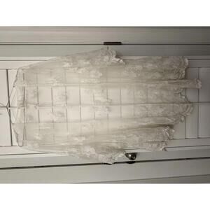 Dee Elle white lace kimono size Medium